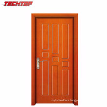 Tpw-131 Made in China Simple Teak Wood Door Designs